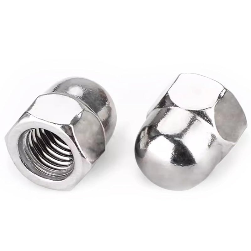 sotoolstop 8-32 Acorn Cap Nuts, Acorn Nut Stainless Steel 18-8(304), 50Pcs-Pack - Image 1
